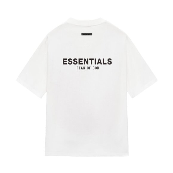 Fear of God Essentials White Short Sleeve Tee - Picture 1 of 2